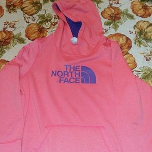 Salmon North Face Hoodie